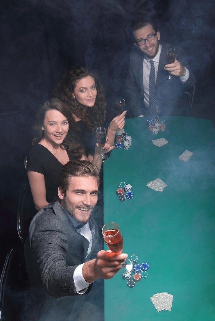 Meja blackjack langsung di studio multi-kamera platform angka togel dengan pemandu profesional